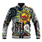 NAIDOC 50 Years of Deadly Personalised Baseball Jacket Aboriginal Dot Art
