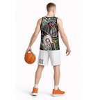 NAIDOC 50 Years of Deadly Personalised Basketball Jersey Aboriginal Dot Art