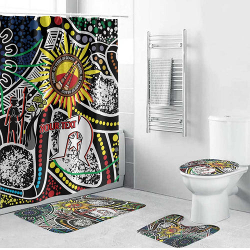 NAIDOC 50 Years of Deadly Personalised Bathroom Set Aboriginal Dot Art