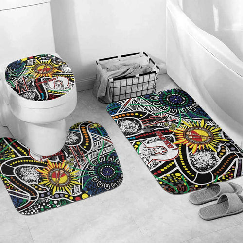 NAIDOC 50 Years of Deadly Personalised Bathroom Set Aboriginal Dot Art