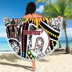 NAIDOC 50 Years of Deadly Personalised Beach Blanket Aboriginal Dot Art