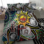 NAIDOC 50 Years of Deadly Personalised Bedding Set Aboriginal Dot Art