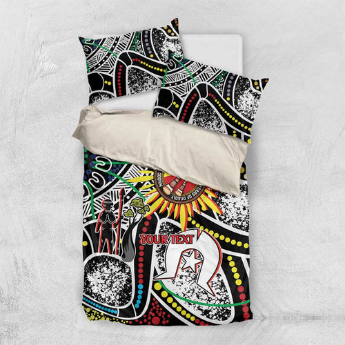 NAIDOC 50 Years of Deadly Personalised Bedding Set Aboriginal Dot Art