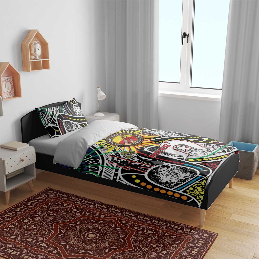 NAIDOC 50 Years of Deadly Personalised Bedding Set Aboriginal Dot Art
