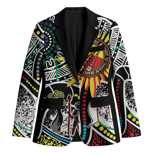 NAIDOC 50 Years of Deadly Personalised Blazer Aboriginal Dot Art