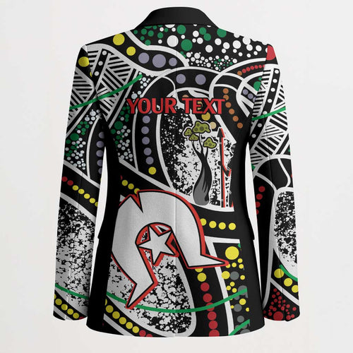 NAIDOC 50 Years of Deadly Personalised Blazer Aboriginal Dot Art