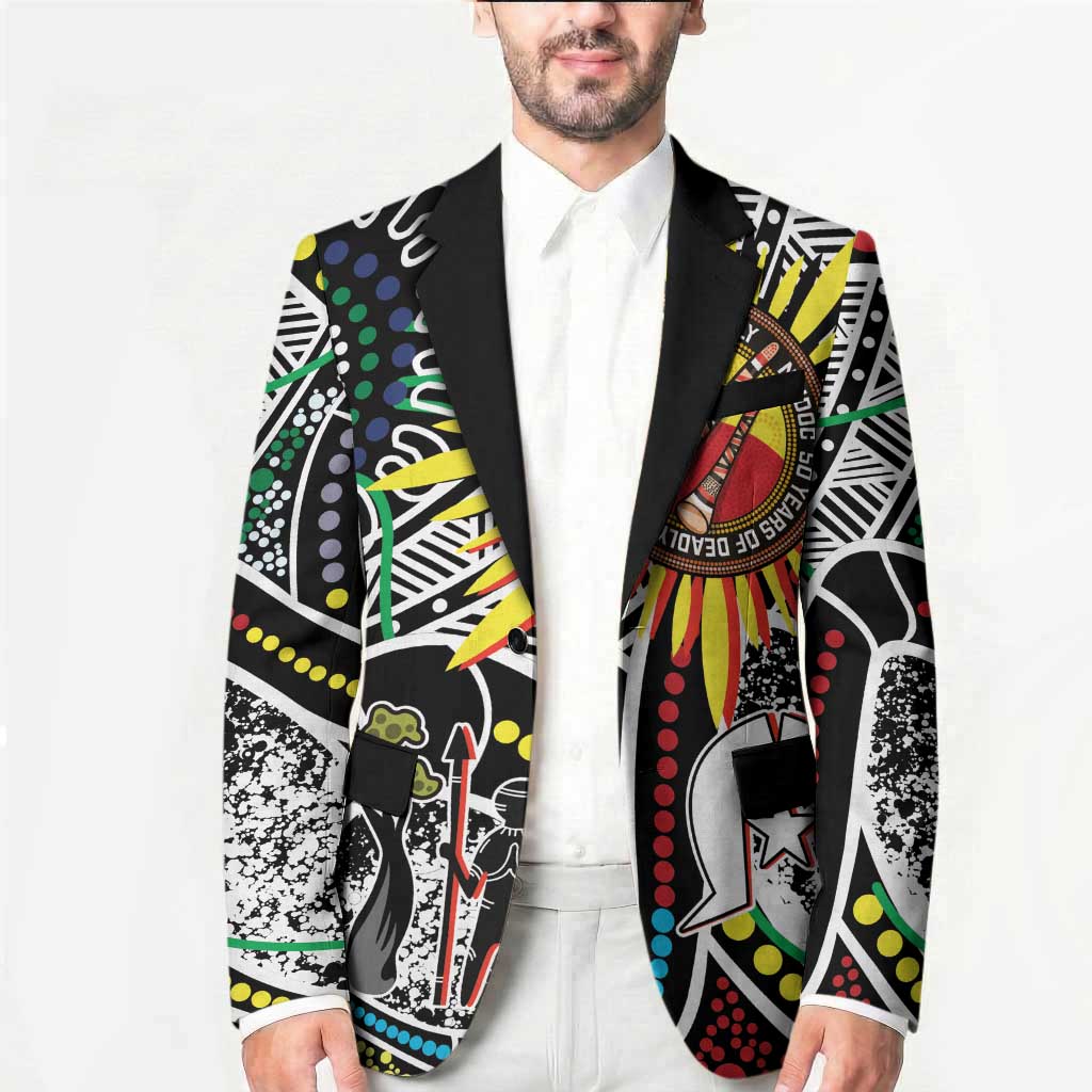 NAIDOC 50 Years of Deadly Personalised Blazer Aboriginal Dot Art