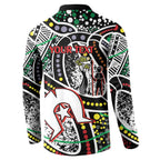 NAIDOC 50 Years of Deadly Personalised Button Sweatshirt Aboriginal Dot Art