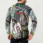 NAIDOC 50 Years of Deadly Personalised Button Sweatshirt Aboriginal Dot Art