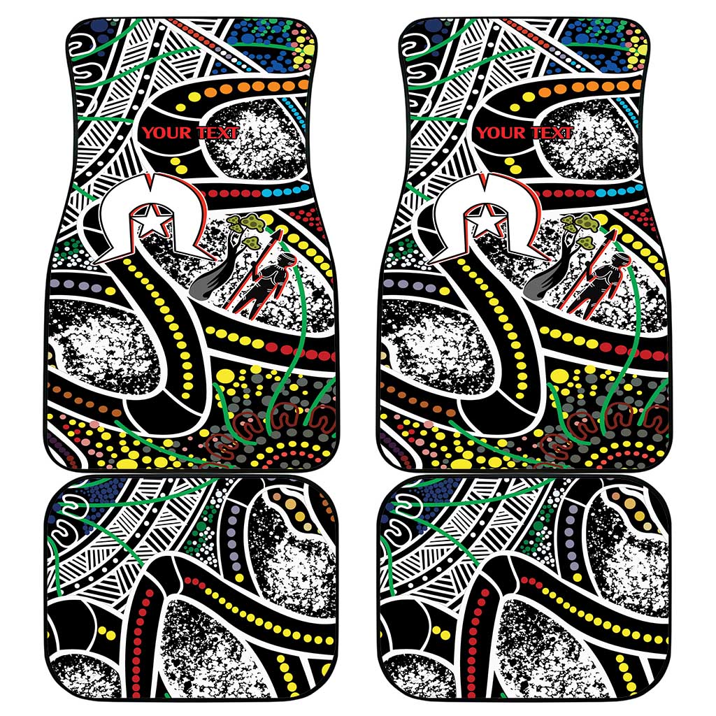 NAIDOC 50 Years of Deadly Personalised Car Mats Aboriginal Dot Art