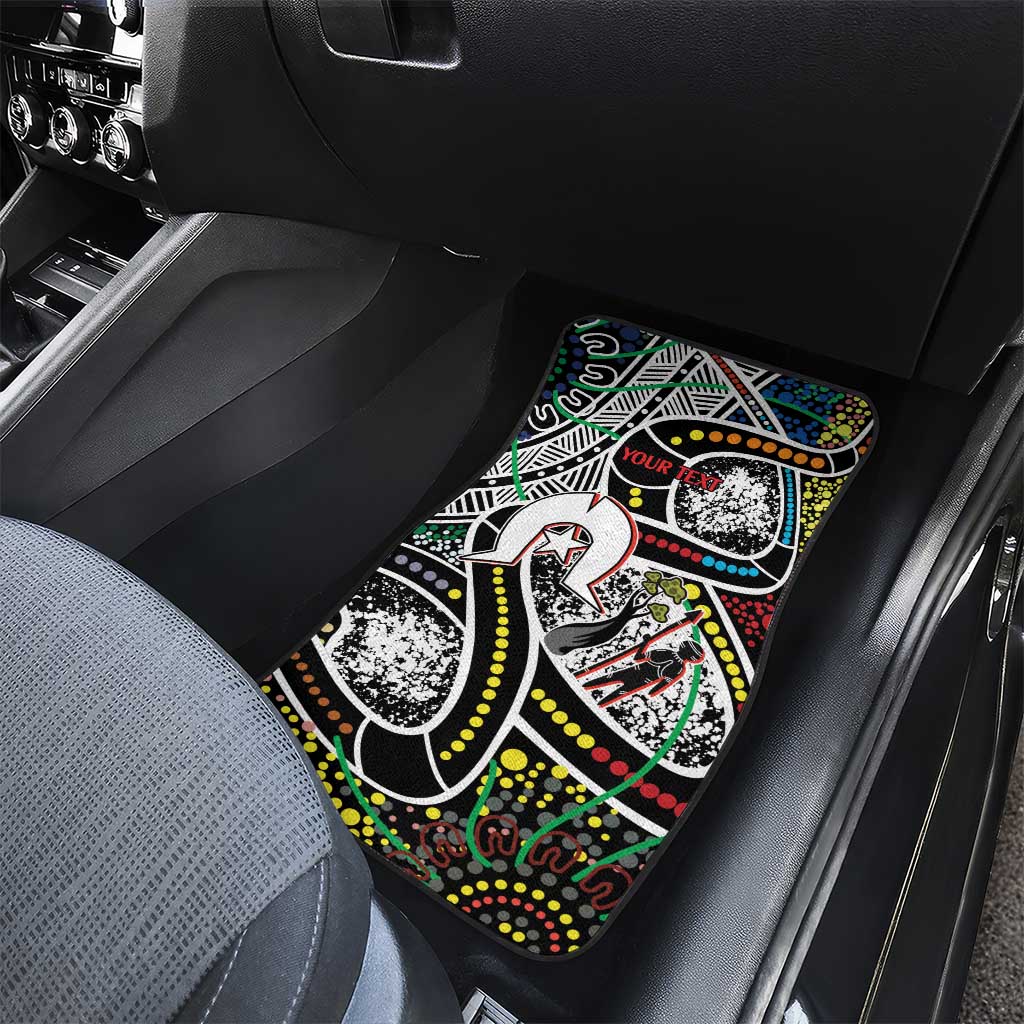 NAIDOC 50 Years of Deadly Personalised Car Mats Aboriginal Dot Art