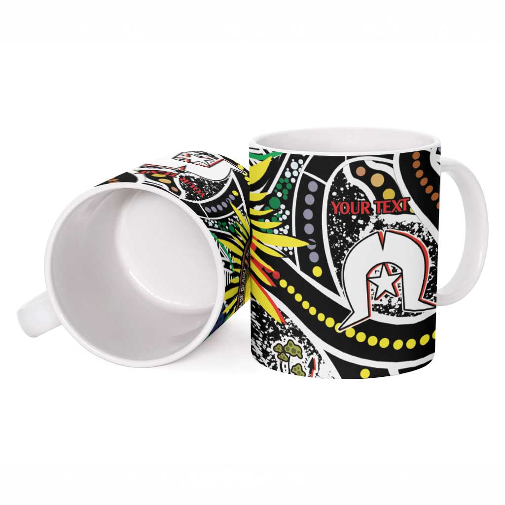 NAIDOC 50 Years of Deadly Personalised Ceramic Mug Aboriginal Dot Art