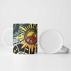 NAIDOC 50 Years of Deadly Personalised Ceramic Mug Aboriginal Dot Art