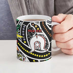 NAIDOC 50 Years of Deadly Personalised Ceramic Mug Aboriginal Dot Art