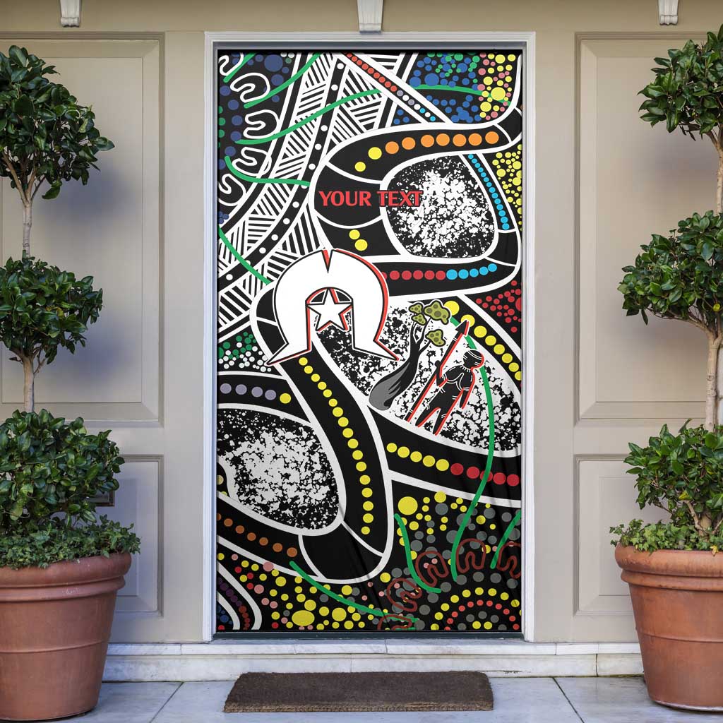 NAIDOC 50 Years of Deadly Personalised Door Cover Aboriginal Dot Art