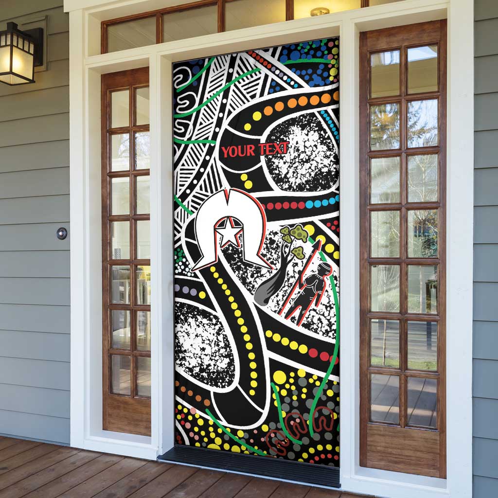 NAIDOC 50 Years of Deadly Personalised Door Cover Aboriginal Dot Art