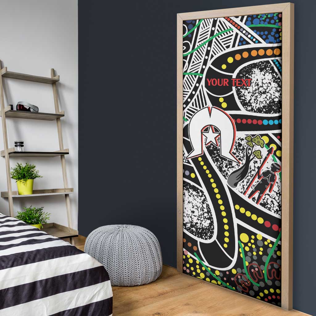 NAIDOC 50 Years of Deadly Personalised Door Cover Aboriginal Dot Art