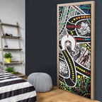 NAIDOC 50 Years of Deadly Personalised Door Cover Aboriginal Dot Art