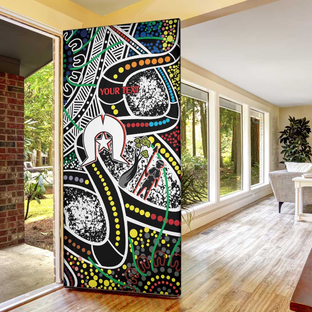 NAIDOC 50 Years of Deadly Personalised Door Cover Aboriginal Dot Art