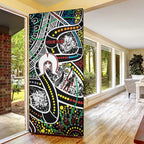 NAIDOC 50 Years of Deadly Personalised Door Cover Aboriginal Dot Art