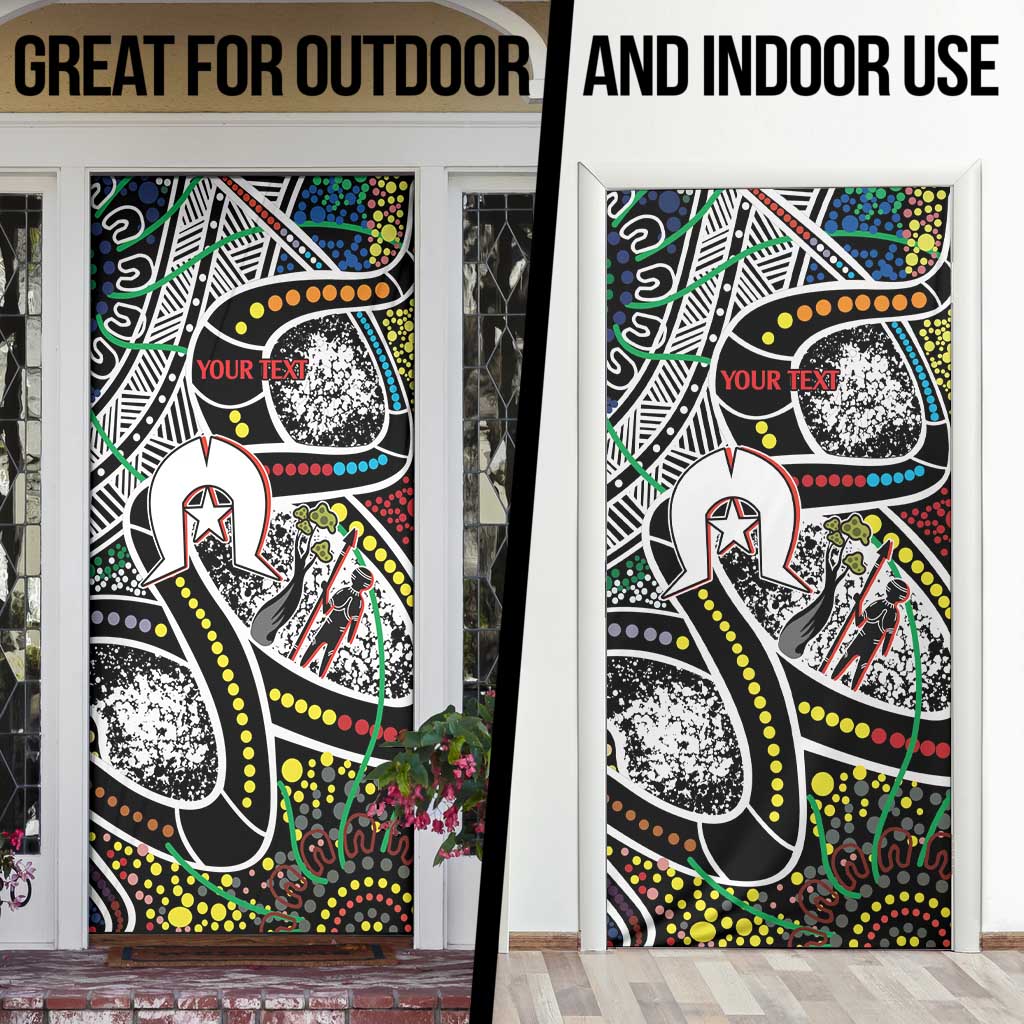 NAIDOC 50 Years of Deadly Personalised Door Cover Aboriginal Dot Art