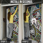 NAIDOC 50 Years of Deadly Personalised Door Cover Aboriginal Dot Art