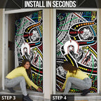 NAIDOC 50 Years of Deadly Personalised Door Cover Aboriginal Dot Art