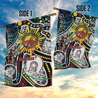 NAIDOC 50 Years of Deadly Personalised Garden Flag Aboriginal Dot Art