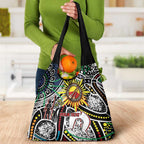 NAIDOC 50 Years of Deadly Personalised Grocery Bag Aboriginal Dot Art