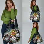 NAIDOC 50 Years of Deadly Personalised Grocery Bag Aboriginal Dot Art
