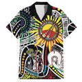 NAIDOC 50 Years of Deadly Personalised Hawaiian Shirt Aboriginal Dot Art