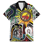 NAIDOC 50 Years of Deadly Personalised Hawaiian Shirt Aboriginal Dot Art