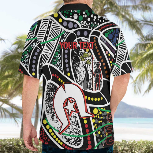 NAIDOC 50 Years of Deadly Personalised Hawaiian Shirt Aboriginal Dot Art
