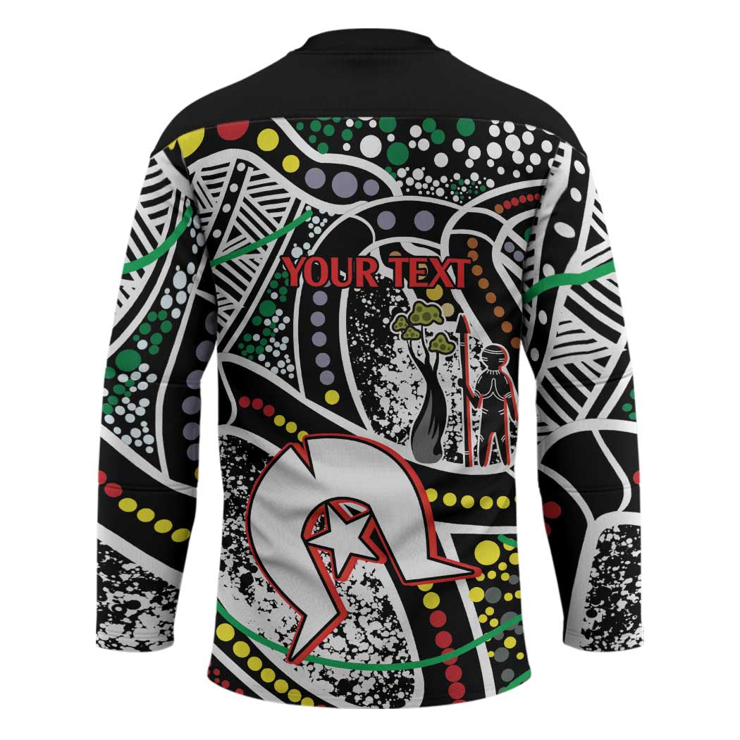 NAIDOC 50 Years of Deadly Personalised Hockey Jersey Aboriginal Dot Art