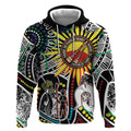 NAIDOC 50 Years of Deadly Personalised Hoodie Aboriginal Dot Art