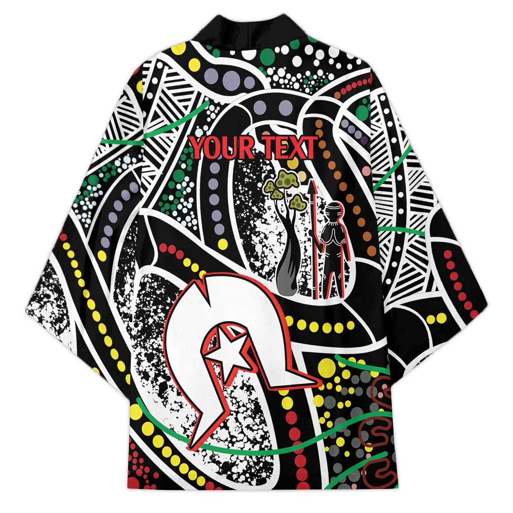 NAIDOC 50 Years of Deadly Personalised Kimono Aboriginal Dot Art