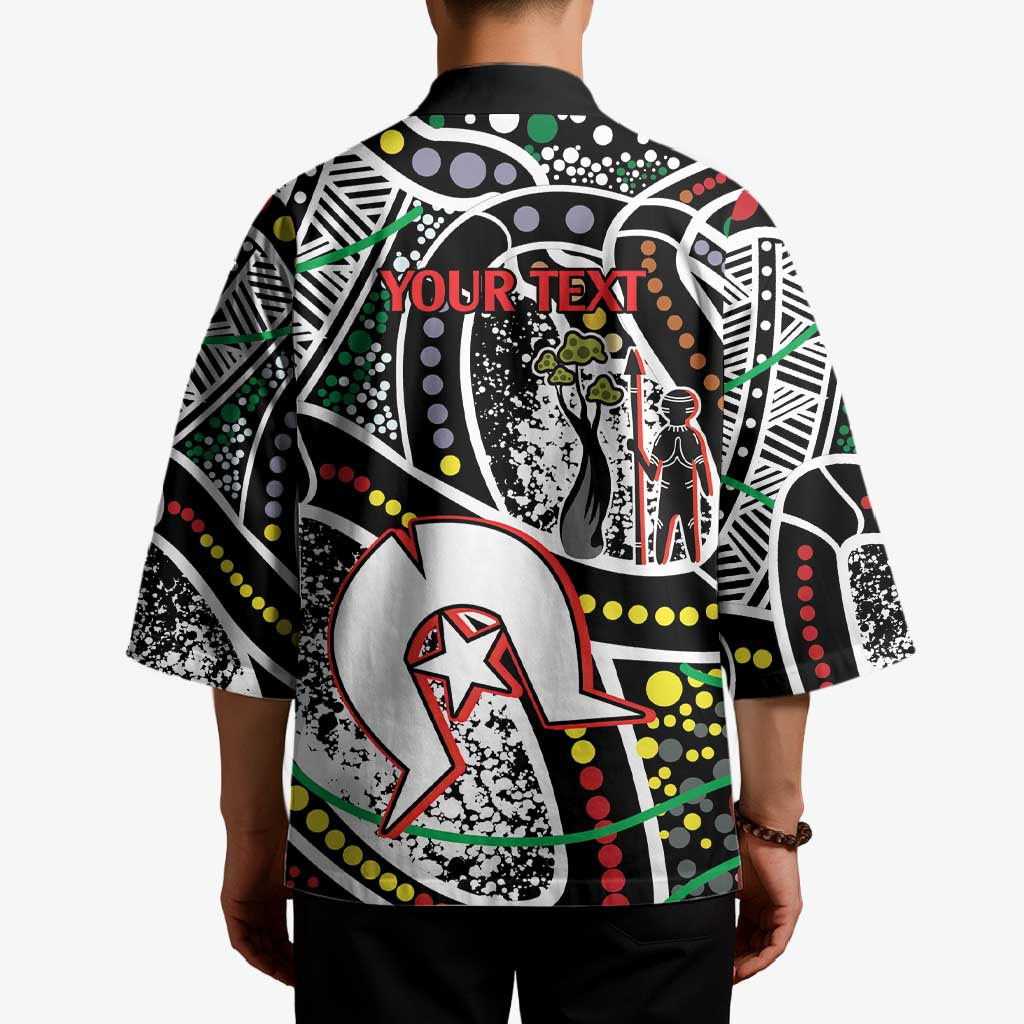 NAIDOC 50 Years of Deadly Personalised Kimono Aboriginal Dot Art