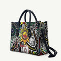 NAIDOC 50 Years of Deadly Personalised Leather Bag Aboriginal Dot Art