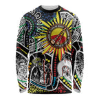 NAIDOC 50 Years of Deadly Personalised Long Sleeve Shirt Aboriginal Dot Art