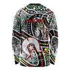 NAIDOC 50 Years of Deadly Personalised Long Sleeve Shirt Aboriginal Dot Art