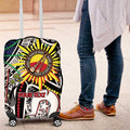 NAIDOC 50 Years of Deadly Personalised Luggage Cover Aboriginal Dot Art