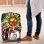 NAIDOC 50 Years of Deadly Personalised Luggage Cover Aboriginal Dot Art