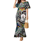 NAIDOC 50 Years of Deadly Personalised Mermaid Dress Aboriginal Dot Art
