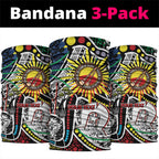 NAIDOC 50 Years of Deadly Personalised Neck Gaiter Aboriginal Dot Art