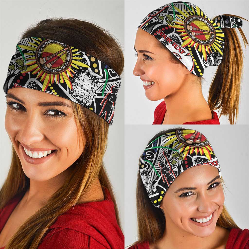 NAIDOC 50 Years of Deadly Personalised Neck Gaiter Aboriginal Dot Art