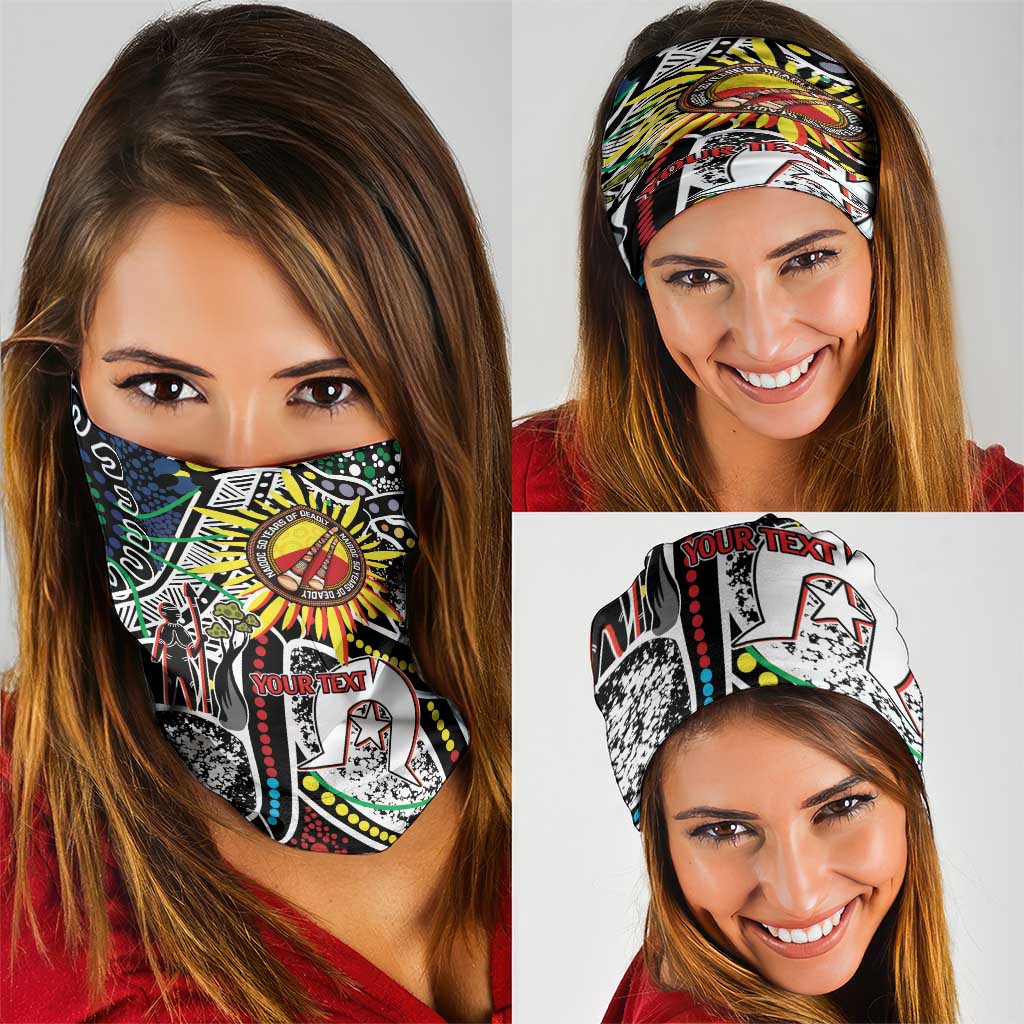 NAIDOC 50 Years of Deadly Personalised Neck Gaiter Aboriginal Dot Art