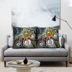 NAIDOC 50 Years of Deadly Personalised Pillow Cover Aboriginal Dot Art