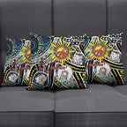 NAIDOC 50 Years of Deadly Personalised Pillow Cover Aboriginal Dot Art