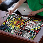 NAIDOC 50 Years of Deadly Personalised Puzzle Aboriginal Dot Art