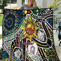 NAIDOC 50 Years of Deadly Personalised Quilt Aboriginal Dot Art